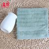 Toalla de limpieza cuadrada gruesa ondulada de fibra de bambú, directa de fábrica, toalla de cocina suave y absorbente.