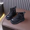 Botas Martin infantis, coleção outono/inverno 2026, novo modelo simples, para meninos e meninas, bebês e crianças maiores, botinhas de tornozelo com sola macia, estilosas