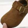 Zapatos Casuales de Cuero para Niñas, Novedad Otoño 2026, Zapatos Casuales Boken para Niños, Primavera y Otoño, Venta al por Mayor 6530