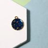 Accesorios de Aleación Azul Goteo de Aceite DIY Joyería Pulsera Aretes Llavero DIY Sirena Estrella de Mar Flor Colgante Dulce Cool
