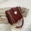 Bolso Rojo para Mujer 2026 Nuevo Bolso de Hombro de Moda Tendencia Gran Capacidad Bolso de Boda Dama de Honor Novia Bolso Tote
