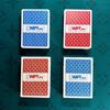Barajas Wpt Texas Hold'Em Plástico Duro de Alta Calidad Una Pieza Venta al Por Mayor Juego Dedicado Barajas Wpt Personalización