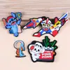 Ímãs de Geladeira Personalizados em Acrílico, Ímãs de Geladeira Magnéticos de Resina 3D, Ímãs de Geladeira com Areia Líquida em Acrílico de Desenho Animado Anime