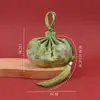 Festival del Bote del Dragón estilo antiguo portátil halter pelo fetal monedero colgante accesorios Hanfu bordado brocado bolsita bolsita bolsita vacía