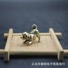 Chaveiro de carro de cachorro Wangcai de latão sólido pingente desktop escritório em casa ornamentos feng shui fábrica atacado