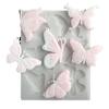 Molde de Silicona de Mariposa Molde Plegable para Pastel Decoración de Bordes de Pastel Molde de Chocolate Molde de Impresión