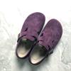 Ilha DAOWAI Sapatos Birkenth Outono e Inverno Bico Fechado Cortiça Sapatos Individuais Anti-Pelo Couro de Vaca Vintage Casual Sapatos Birkenth Feminino