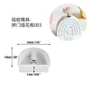Molde de Flor de Gesso Aromático Vaso DIY Coração Flor Arco-Íris Casa Vaso Recipiente para Flores Molde de Silicone