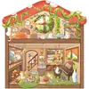 Adesivos de Paisagismo Estéreo 3D Cena Criativa Mundo em Miniatura Manual DIY Diário Celular Adesivos Colagem Material de Animal de Estimação