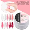 Pegamento Sólido No Pegajoso para Extensión de Mano Pegamento para Modelo de Construcción de Nail Art Pegamento para Esculpir Tallado Perforación Extensión de Mano No Pegajoso Pegamento para Pellizcar