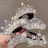 Accesorio para el Cabello de Corona de Princesa para Niñas, Herramienta para Moños, Pasador, Flor para el Cabello de Bebé, Pinza para Cola de Caballo, Pinza para el Cabello, Adorno para el Cabello