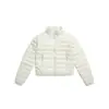 Chamarra Puffer Ligera Impermeable con Cuello Alto para Exteriores para Mujer Colores Macaron Chaqueta de Plumas 13767