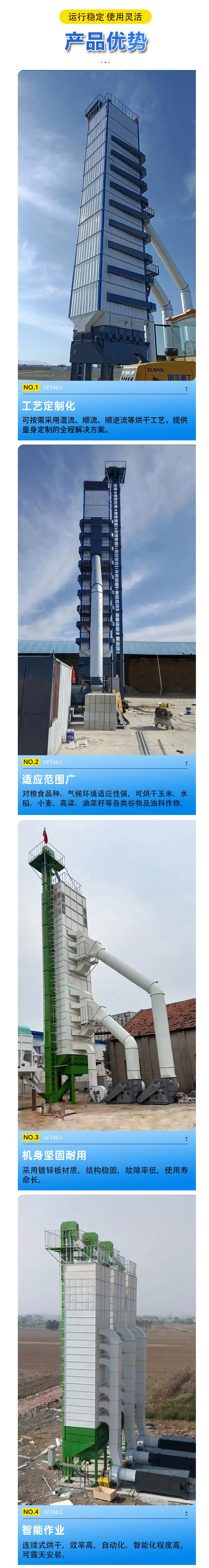 水稻烘干塔设备详情图2