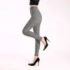 Comercio Exterior Más Vendido Otoño 2026 Nuevo Estilo Mallas con Alta Elasticidad, Pantalones Largos Negros Estampados de Cintura Alta, Pantalones de Cuadros para Mujer