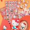 Lion Line Desenho Animado Japonês Fofo Livro de Armazenamento de Adesivos Combinação Goka Caderno de Mão sanrio Kulomi melody