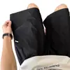 Em estoque Calções de seda gelada para adolescentes, novo estilo, secagem rápida, finos, casuais, para sair, calças de cinco pontas, calças casuais, tendência de verão