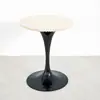 Capa de mesa redonda lavável em estilo nórdico, capa de toalha de mesa redonda para sala de estar, bar de chá, capa à prova d'água para mesa de jantar pequena, feita sob medida pelo fabricante