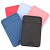 Funda para teléfono móvil pegatina trasera tarjetero cubierta logotipo sistema fijo impresión adhesivo trasero para teléfono móvil autoadhesivo tarjeta paquete de tarjetas clip para identificación mayoreo