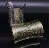 Pulsera Ancha Personalizada Galvanizada Joyería de Estilo Étnico Joyería Punk Europea y Americana Pulsera de Disfraz Xiangyun
