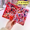 Caderno Original Cartoon A7 Acrílico de Folhas Soltas, Caderno de Estudante Anime Estética Fofa Feminina
