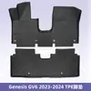 Adequado para Genesis Gv6 2023-2024 Combustível Tapetes de Piso e Tapete de Porta-Malas 3D de Material para Todos os Climas Tpe