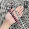 . Ciudad de Longquan Mini Espada Espada de Bolsillo Espada Han Antigua Rey de Qin Espada del Rey Yue Luna Rota Arcoíris Residual Cuchillo Corto Sin Filo