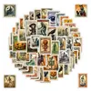 50 Adesivos de Grafite com Carimbos de Halloween, Adesivos Decorativos à Prova d'Água para Mala, Adesivos para o Feriado de Halloween Atacado