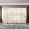 División de pantalla sala de estar entrada está frente a la puerta porche vestíbulo del hotel habitación privada oficina hotel alta gama móvil plegable