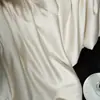 Juego de ropa de cama de cuatro piezas Tencel austriaco Lenzing, 100 hilos, Clase A, color sólido, suave como la seda, fresco y lujoso