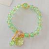Fábrica Daisy cristal pulseira feminina fornecimento drenagem estudante irmãs novas contas de vidro girassol pulseira floral