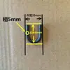 Gancho de Soldadura de Anillo en U de Hierro Sólido, Doblado de Barra de Hierro con Forma de Arco Semicircular, Gancho de Hebilla en U, Doblado de Barra de Oreja de Elevación