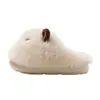 Lindas Pantuflas de Algodón de Alpaca para Mujer 2026 Nuevo Otoño/Invierno Calientes con Felpa Antideslizantes Suela Gruesa Pantuflas Mullidas para el Hogar
