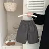 Roupa Infantil Coreana Colete Acolchoado para Bebê Estilo Outono e Inverno Menina Pequena Xadrez Retrô Colete Térmico Espessado Versátil