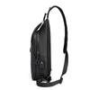 Bolso de pecho informal WEPOWER para hombre, bolso de hombro de viaje, bolso de mensajero multifuncional de marca de moda, bolso de mensajero para hombre