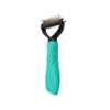 Peine para mascotas para nudos abiertos transfronterizo, peine de acero inoxidable, cuchillo para deshacer nudos de perro, peine para gatos para limpiar pelo suelto, suministros para mascotas