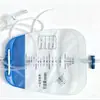 Bolsa de Drenagem Descartável para Uso Médico, Bolsa de Drenagem Biliar Antirreflexo, Conector de Boca Espiralada, Conector Não Piramidal