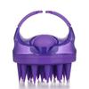 Cepillo de champú de silicona para limpieza de baño, nuevo y transfronterizo, con fugas de líquido y presión, para masajes y champús.