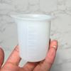 Taza Medidora de Silicona con Escala Hecha a Mano DIY Sin Lavado 100ml Escala Mililitro Taza Medidora de Pegamento Fabricante Venta al por Mayor Molde de Pegamento