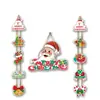Amazon Transfronteiriça Nova Decoração de Natal Pendente de Porta Decoração de Feriado Cortina de Porta de Natal Pingente Suprimentos para Decoração de Festa