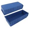 Caja de piezas oblicua caja volteable caja de almacenamiento componentes caja de accesorios de ferretería caja de plástico caja de material pequeño mayoreo