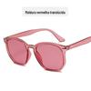 Óculos de Sol Novos com Lentes Poligonais 2019 Estilo Europeu e Americano Moda Óculos de Sol Retro Moda Óculos de Sol