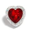 Cuentas Ovaladas de Pedrería de Colores Nuevas Transversales con Agujero Cuentas de Corazón Accesorios para Cadena de Teléfono Móvil DIY Listos para la Venta