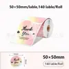 El papel térmico con patrón de degradado de color es adecuado para papel de etiqueta térmica Shuo t50 Jingchen b3s De Tong p1 Puqu AQ