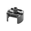Llave de filtro de máquina resistente ajustable, herramienta, llave de rejilla de aceite, llave de dos garras en forma de U, llave de desmontaje de filtro de marcha adelante y atrás