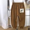 Calça Infantil Outono Novo Bebê 2025 Calça Casual Calça Longa de Menino Calça de Moletom de Menina Calça Jogger Calça Infantil Roupa Infantil