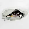 Nova Bolsa Transversal com Design de Nicho, Estilo Minimalista Preguiçoso, Bolsa de Nylon Leve Formato Bolinho, Bolsa de Ombro Versátil de Grande Capacidade