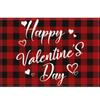 Manteles Individuales para el Día de San Valentín, Manteles Decorativos Románticos para Aniversario de Bodas, Manteles Aislantes del Calor Personalizados para Decoración del Día de San Valentín