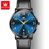 Reloj de la Marca Oris Nuevo Resistente al Agua Delgado de Cuarzo para Hombre Envío Directo del Fabricante