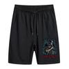 Amazon 2 Verano Nuevos Pantalones Cortos Casuales para Hombre Estilo Espada Europeo y Americano Negro Legendario Sueltos Grandes Secado Rápido Transpirables