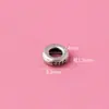 Prata Esterlina 925 Prata Tailandesa Espaçador 5mm Espaçador Retrô Contas Espaçadoras Artesanal Contas para DIY Material Acessórios para Pulseira